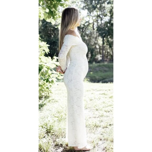 AFRM Thelma Lace Dress in Birch Size Small - Picture 1 of 8